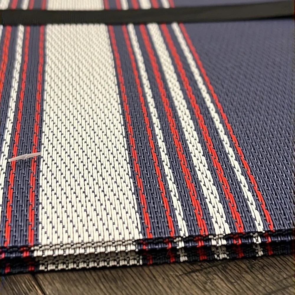 Ralph Lauren Table Placemats X 6 mats new stripe blue home dining casual